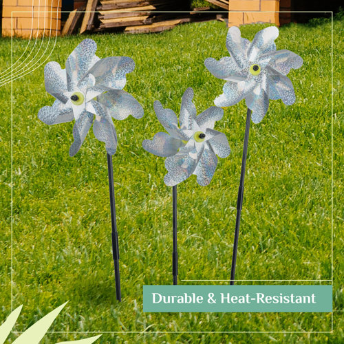 Arlmont & Co. Laeth Bird Blinder Premium Repellent PinWheels Wayfair